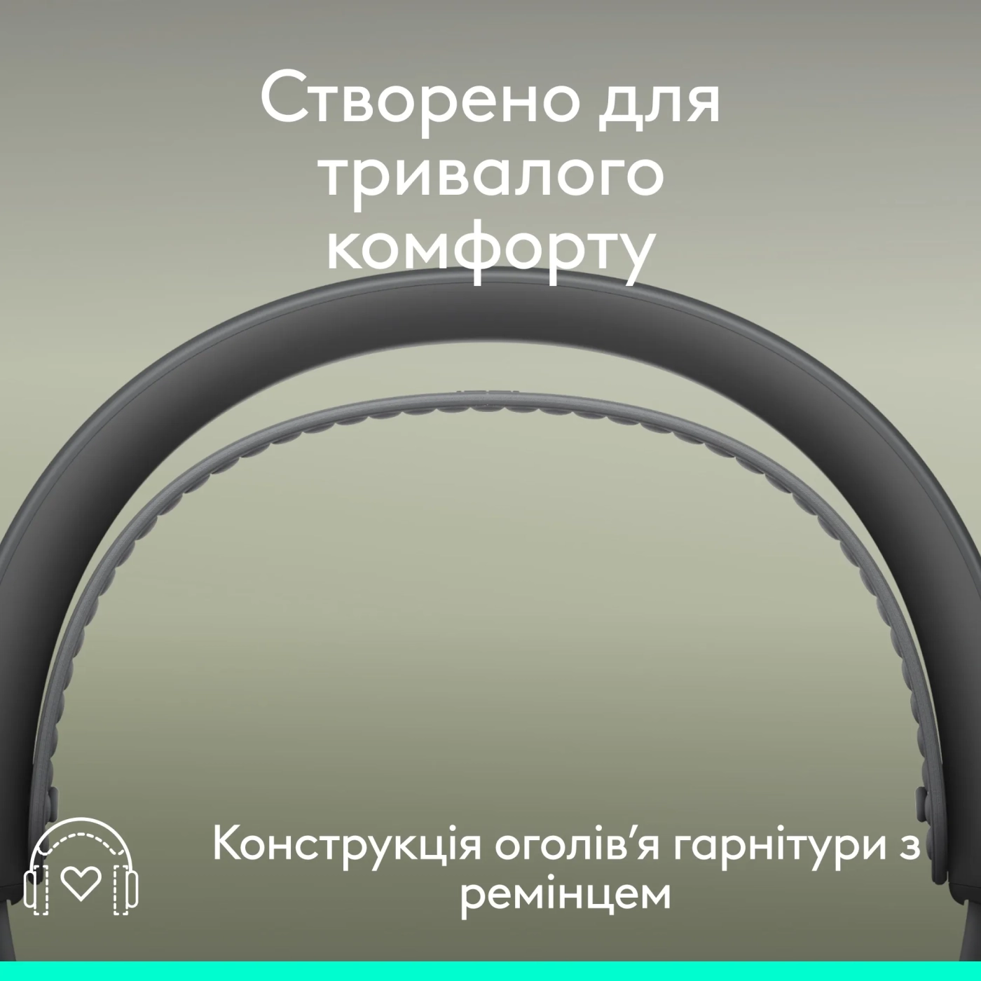 Купити Навушники Logitech Zone Wireless 2 ES for Business Graphite without receiver (981-001512) - фото 12