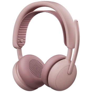 Купить Наушники Logitech Zone Wireless 2 ES for Business Rose TEAMS version with receiver (981-001521) - фото 1