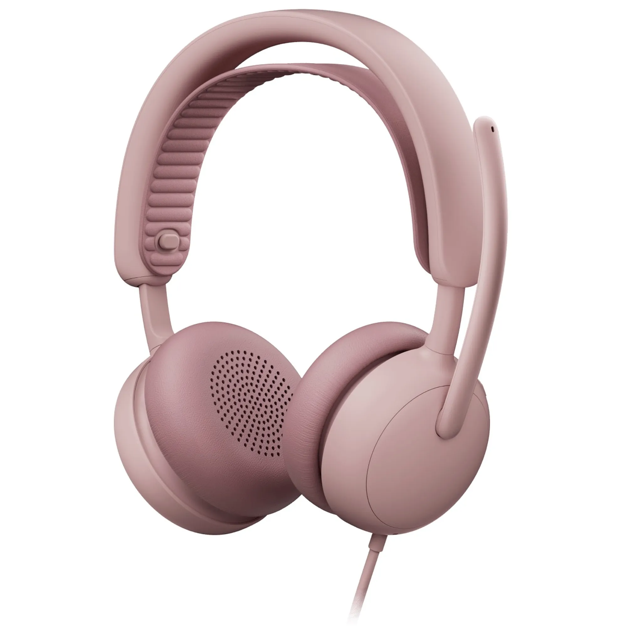 Купить Наушники Logitech Zone Wired 2 for Business USB Rose TEAMS version (981-001616) - фото 1