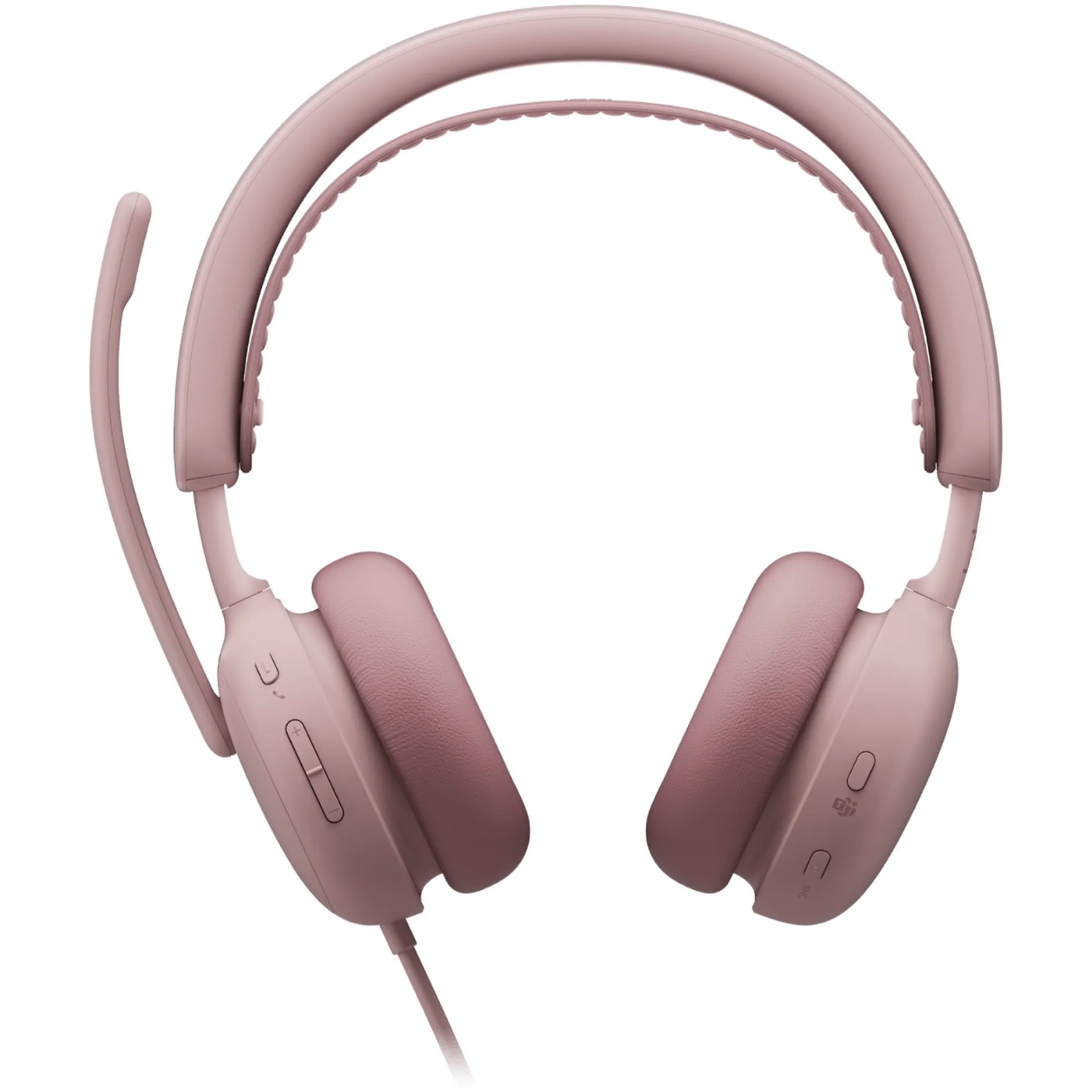 Купить Наушники Logitech Zone Wired 2 for Business USB Rose TEAMS version (981-001616) - фото 3