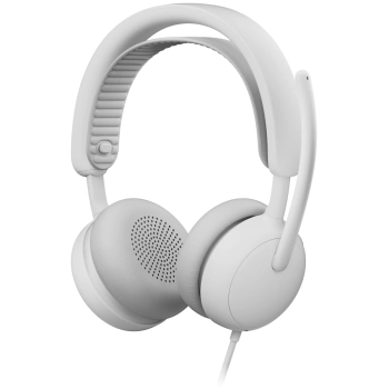 Купить Наушники Logitech Zone Wired 2 for Business USB Off-White TEAMS version (981-001617) - фото 1
