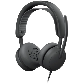 Купить Наушники Logitech Zone Wired 2 for Business USB Graphite UC version (981-001618) - фото 1