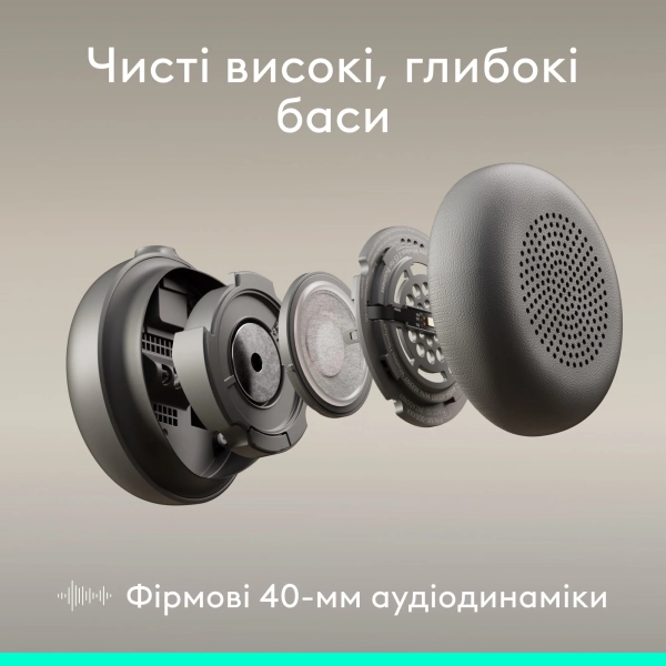 Купить Наушники Logitech Zone Wired 2 for Business USB Graphite UC version (981-001618) - фото 8