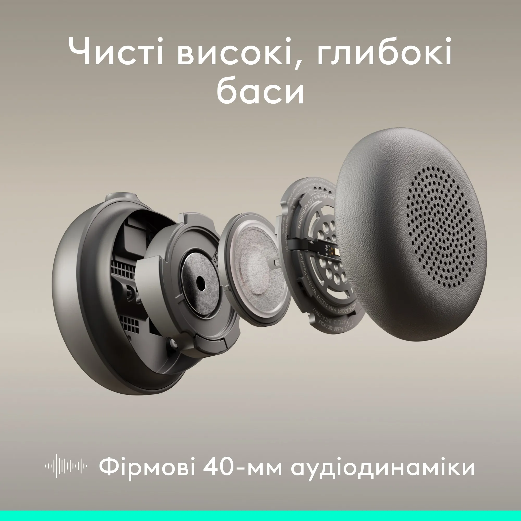 Купить Наушники Logitech Zone Wired 2 for Business USB Graphite UC version (981-001618) - фото 8