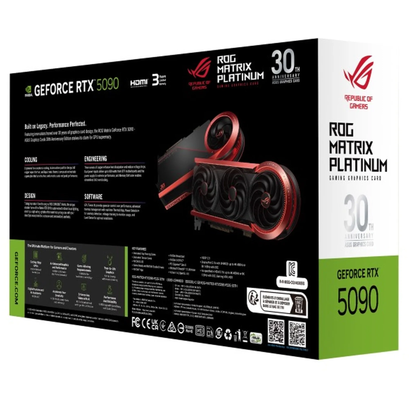 Купить Видеокарта ASUS Nvidia GeForce RTX 5090 ROG MATRIX PLATINUM (ROG-MATRIX-RTX5090-P32G-30TH) - фото 18