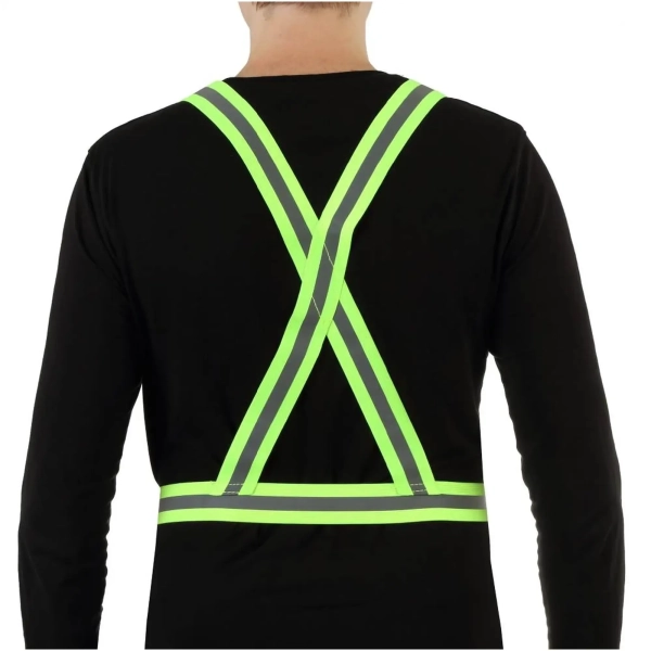 Купить Светоотражающий ремень безопасности Armorstandart AWX-V6000-M Green (ARM58790) - фото 2
