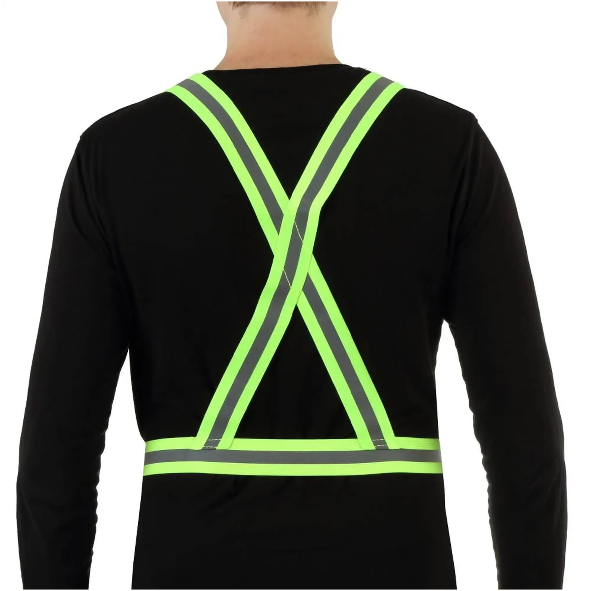 Купить Светоотражающий ремень безопасности Armorstandart AWX-V6000-M Green (ARM58790) - фото 2