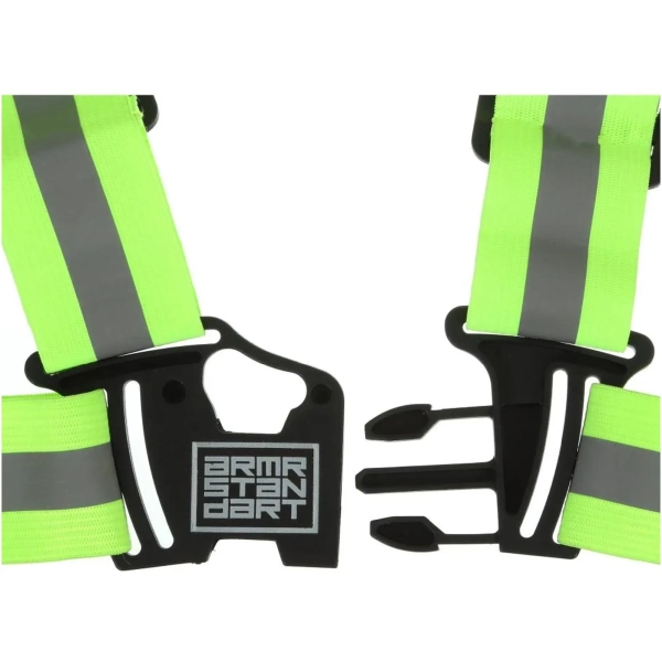 Купить Светоотражающий ремень безопасности Armorstandart AWX-V6000-M Green (ARM58790) - фото 3