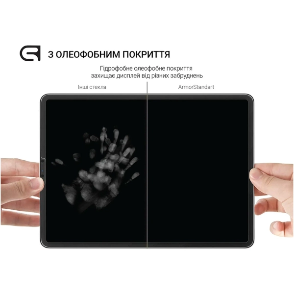 Купить Защитное стекло ArmorStandart Glass.CR для Samsung Galaxy Tab S9 Plus (SM-X810/X816B/X818U) Clear (ARM69746) - фото 3