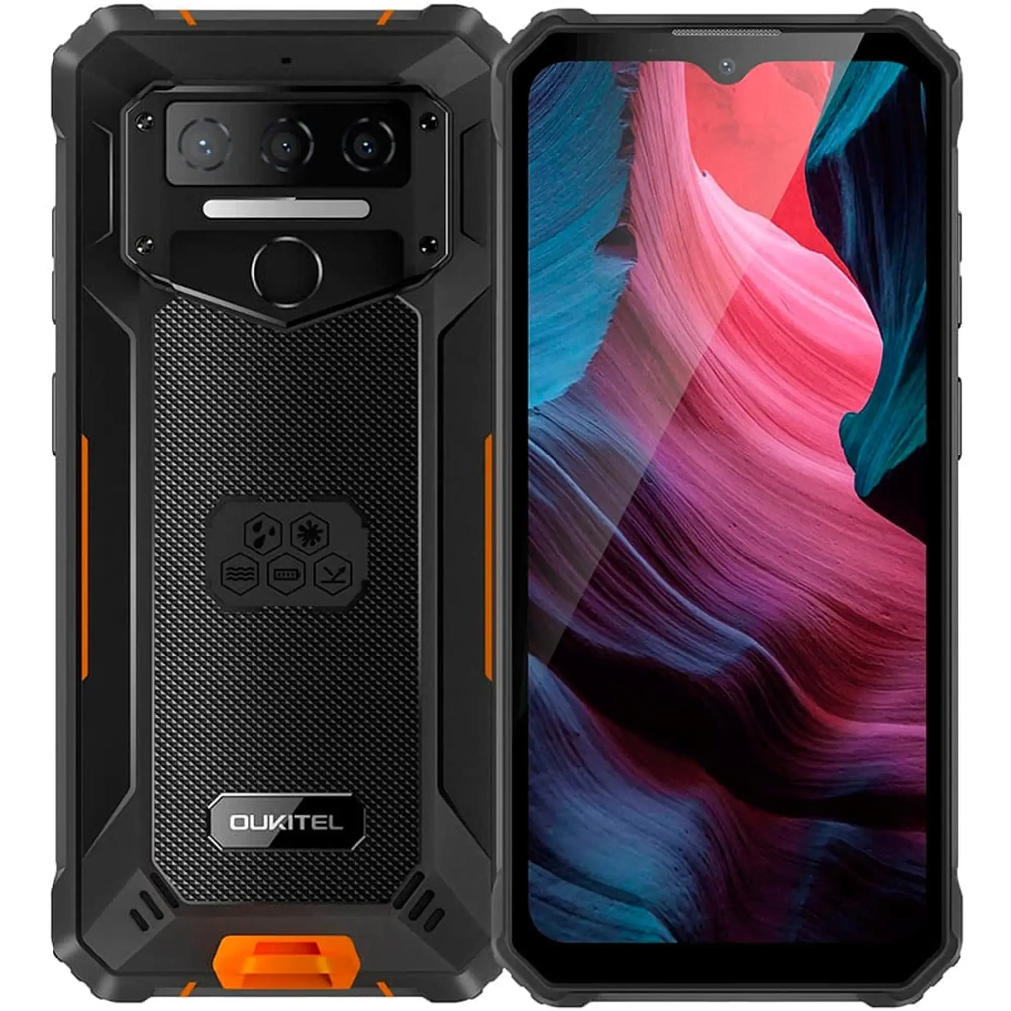 Купити Смартфон Oukitel WP23 Plus 8GB/256GB Orange (WP23_Plus_OR) - фото 1