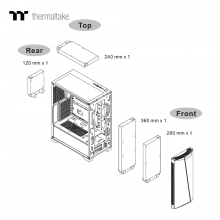 Купить Корпус Thermaltake H350 TG Black RGB (CA-1R9-00M1WN-00) - фото 7