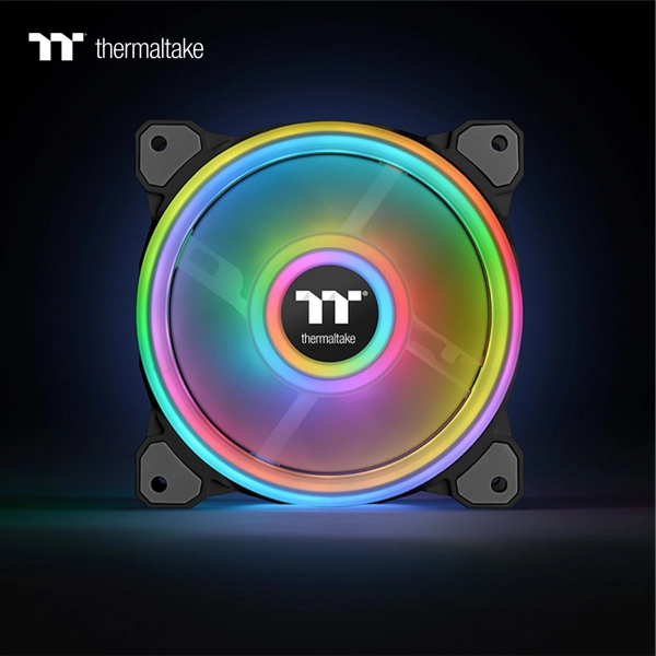Купить Вентилятор Thermaltake Riing Quad 14 RGB Radiator Fan TT Premium Edition (CL-F089-PL14SW-C) - фото 3