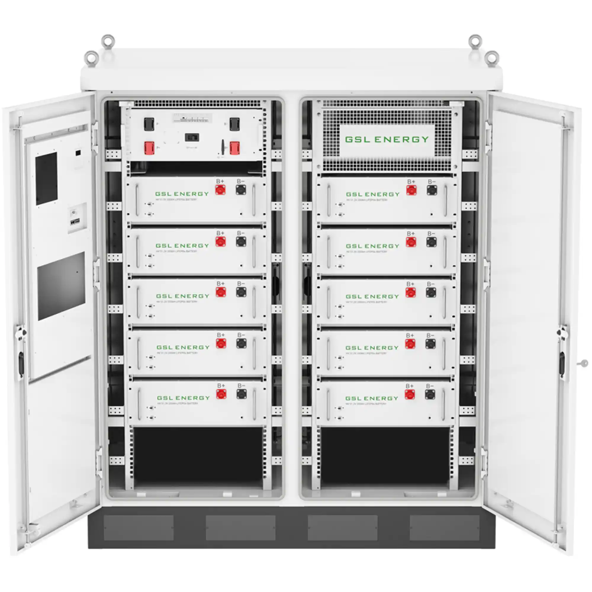 Купить Блок батарей GSL-BESS-143 512V 280Ah 143kWh LiFePO4 IP67 Fire Extinguisher Air Conditioner (GSL-BESS-143) - фото 1