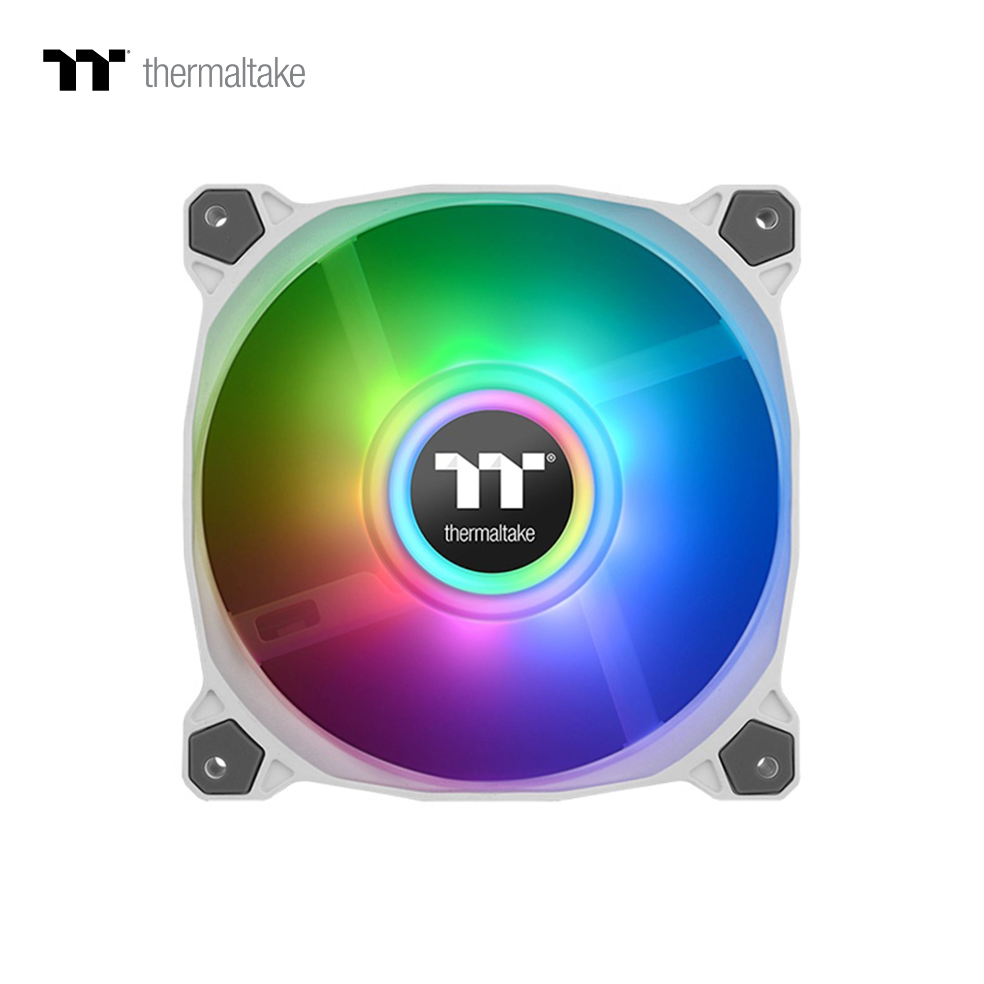 Купить Набор вентиляторов Thermaltake Pure Duo 12 ARGB Sync Radiator Fan (2-Fan Pack)-White (CL-F097-PL12SW-A) - фото 2