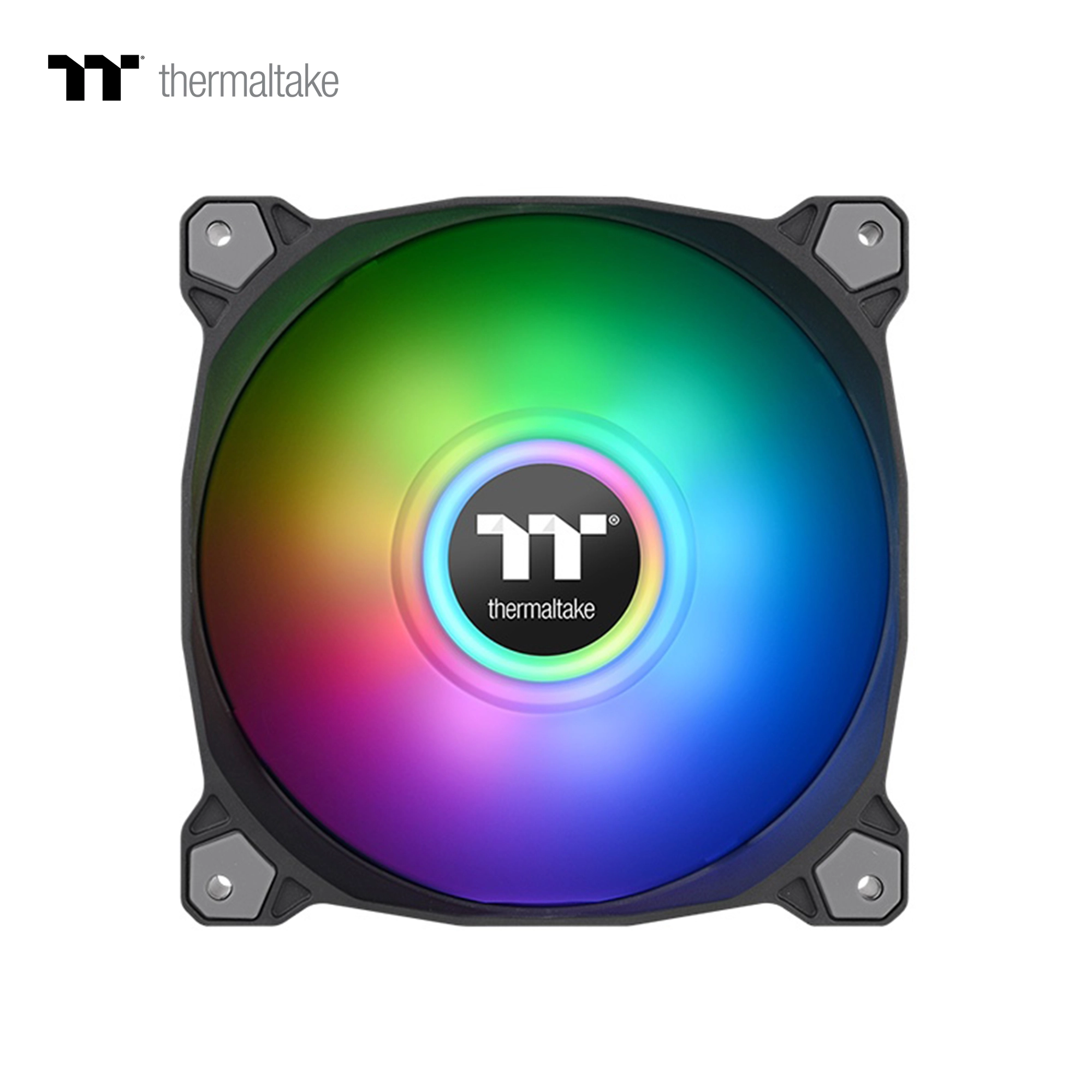 Купить Набор вентиляторов Thermaltake Pure Duo 14 ARGB Sync Radiator Fan (2-Fan Pack)-Black (CL-F116-PL14SW-A) - фото 2