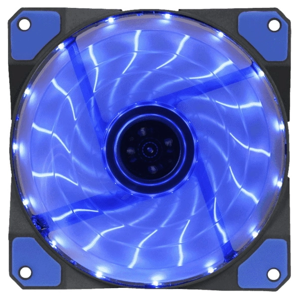 Купить Вентилятор GAMEMAX GMX-AF12B 15 Blue LED 3pin+MOLEX - фото 5