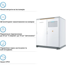 Купити Система збереження енергії Sungrow PowerStack ESS 125KW 510KWh  820v 314AH LiFePO4 IP55, Fire Extinguisher, Liquid Cooled (ST510CS-4H) - фото 5