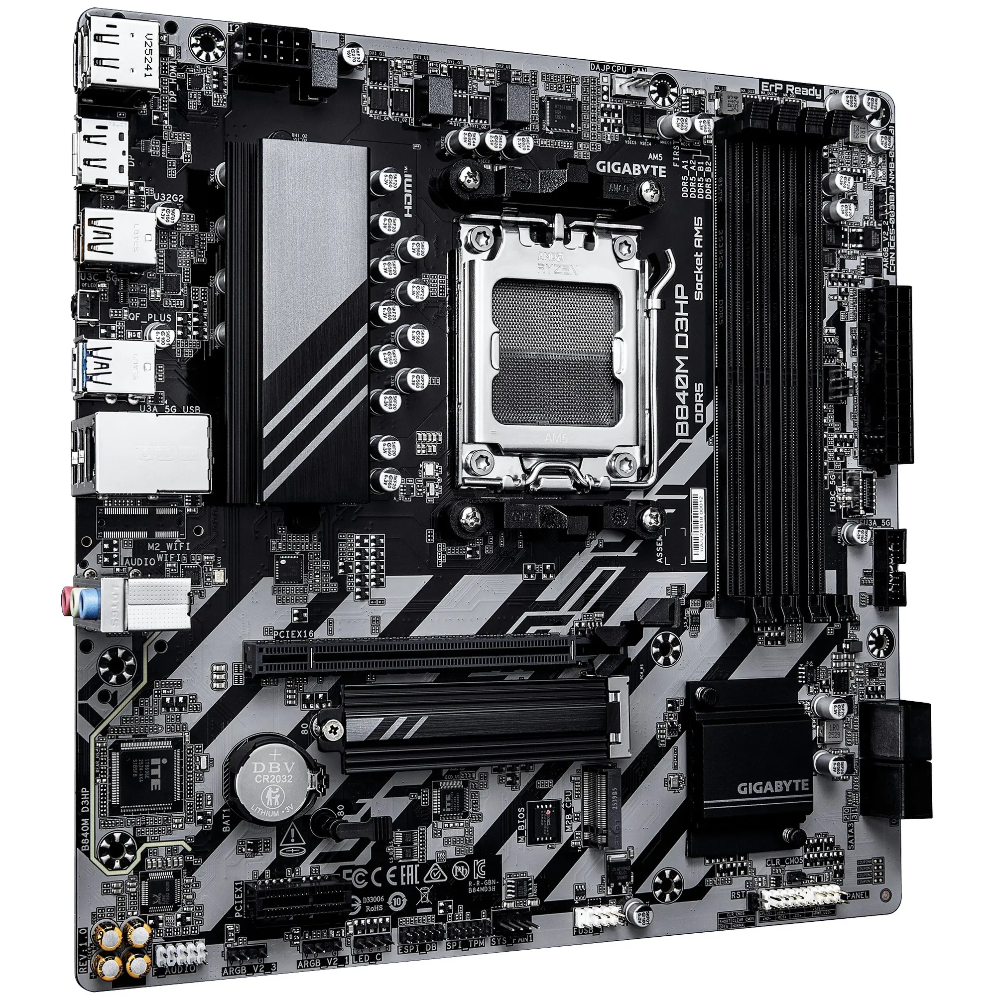 Купить Материнская плата GIGABYTE B840M D3HP - фото 3
