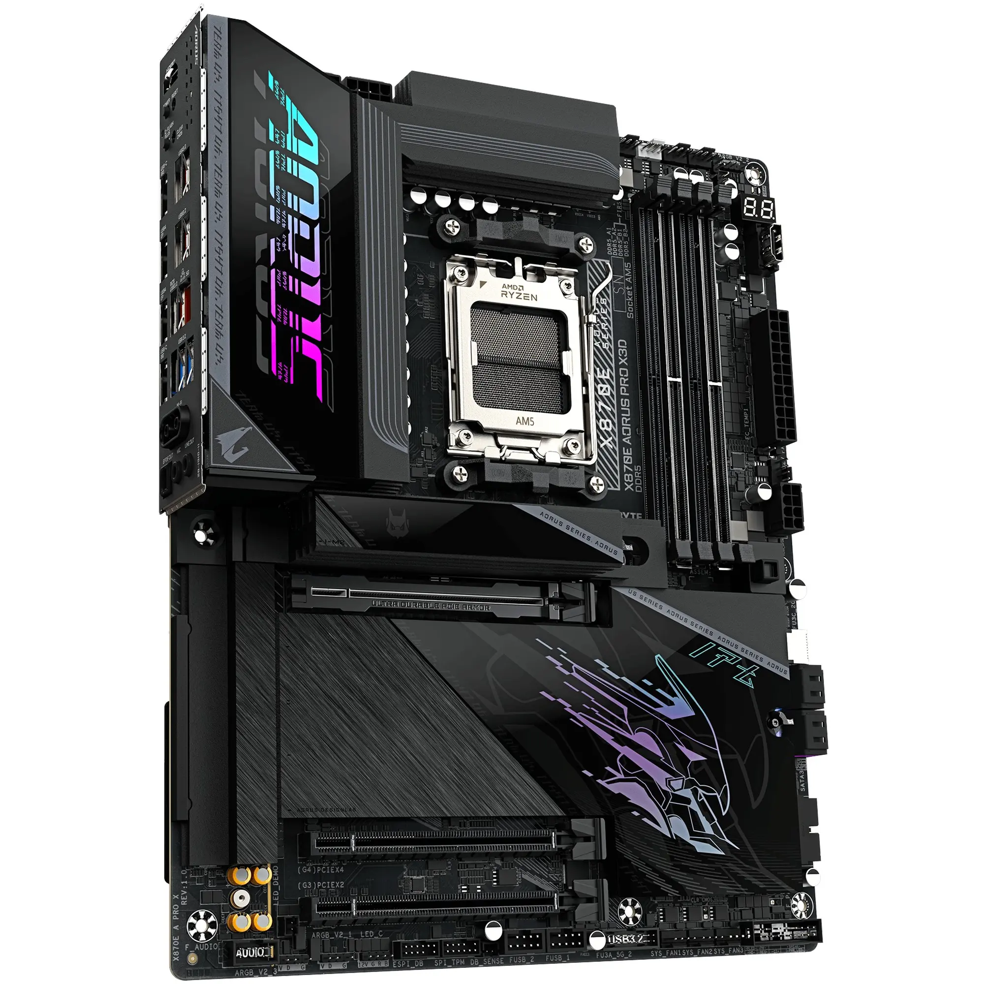 Купити Материнська плата GIGABYTE X870E AORUS PRO X3D - фото 3