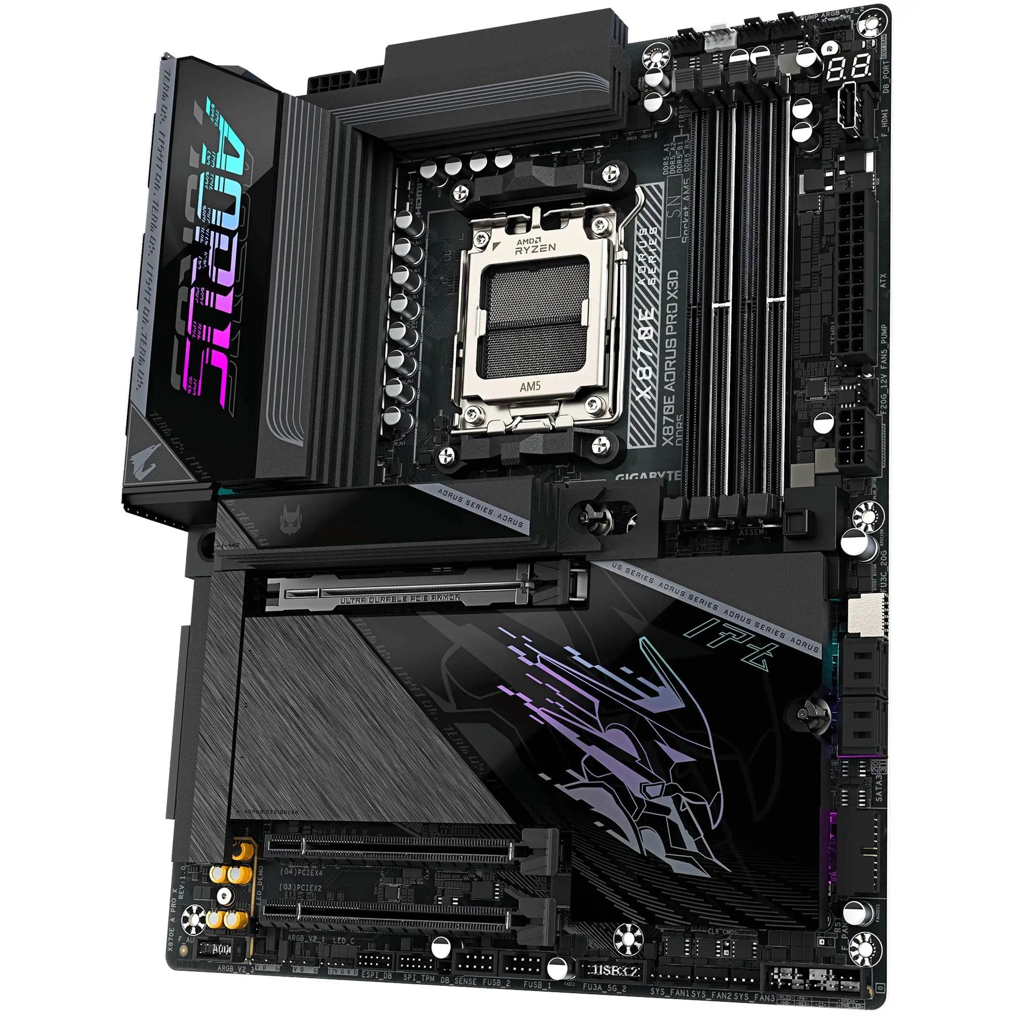 Купити Материнська плата GIGABYTE X870E AORUS PRO X3D - фото 4