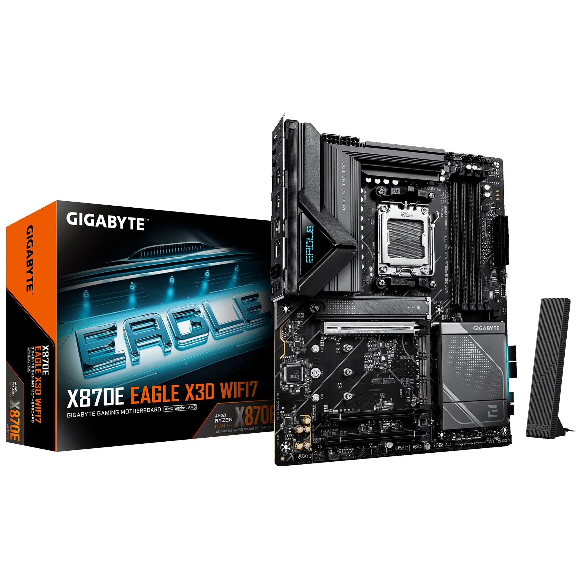 Купити Материнська плата GIGABYTE X870E EAGLE X3D WIFI7 - фото 1