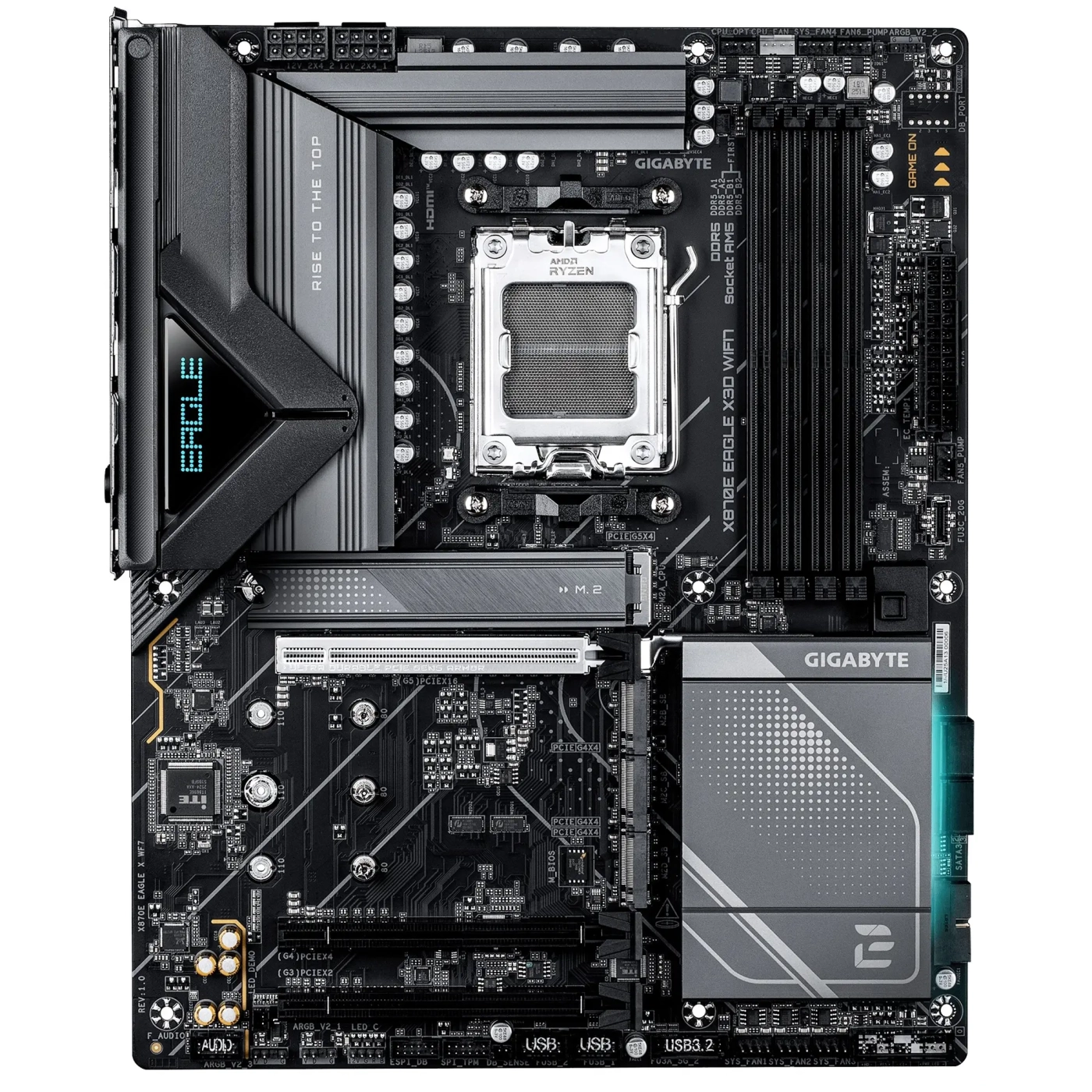 Купити Материнська плата GIGABYTE X870E EAGLE X3D WIFI7 - фото 2
