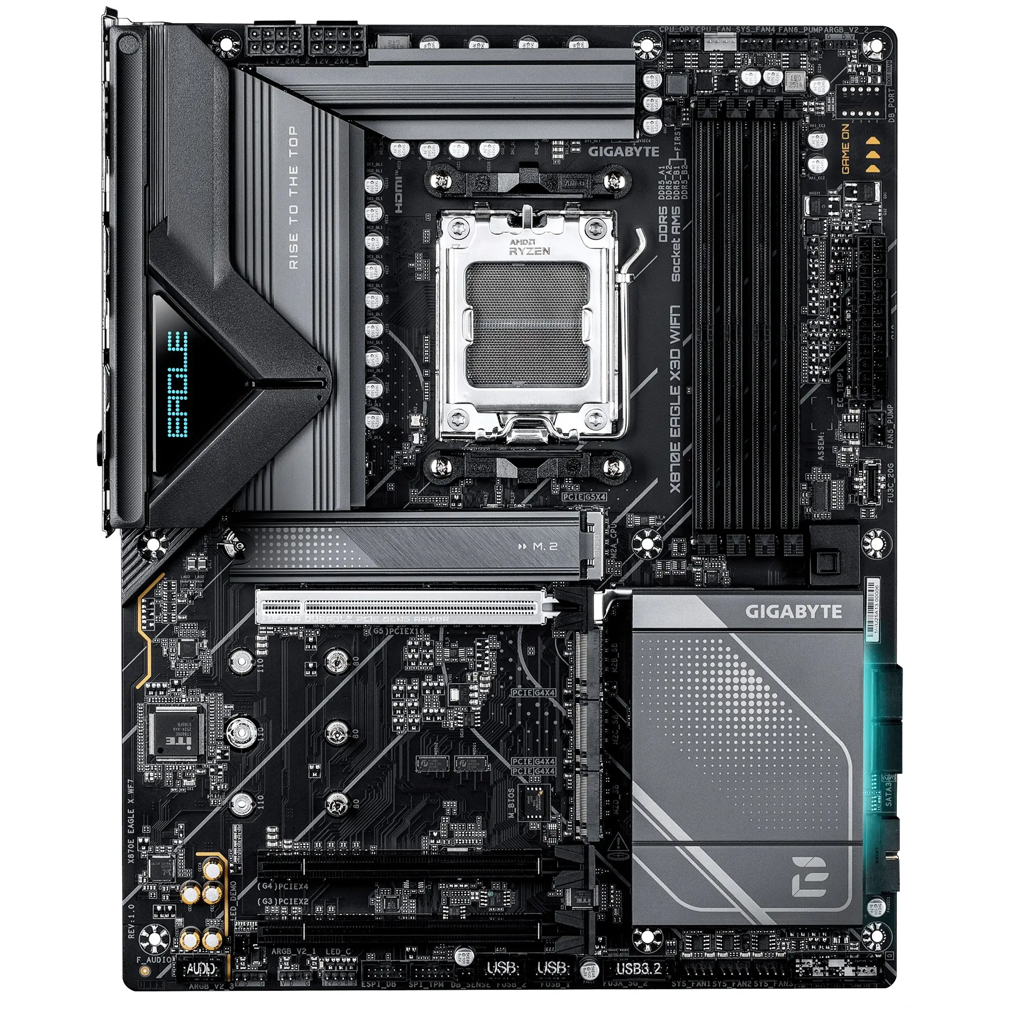 Купити Материнська плата GIGABYTE X870E EAGLE X3D WIFI7 - фото 2