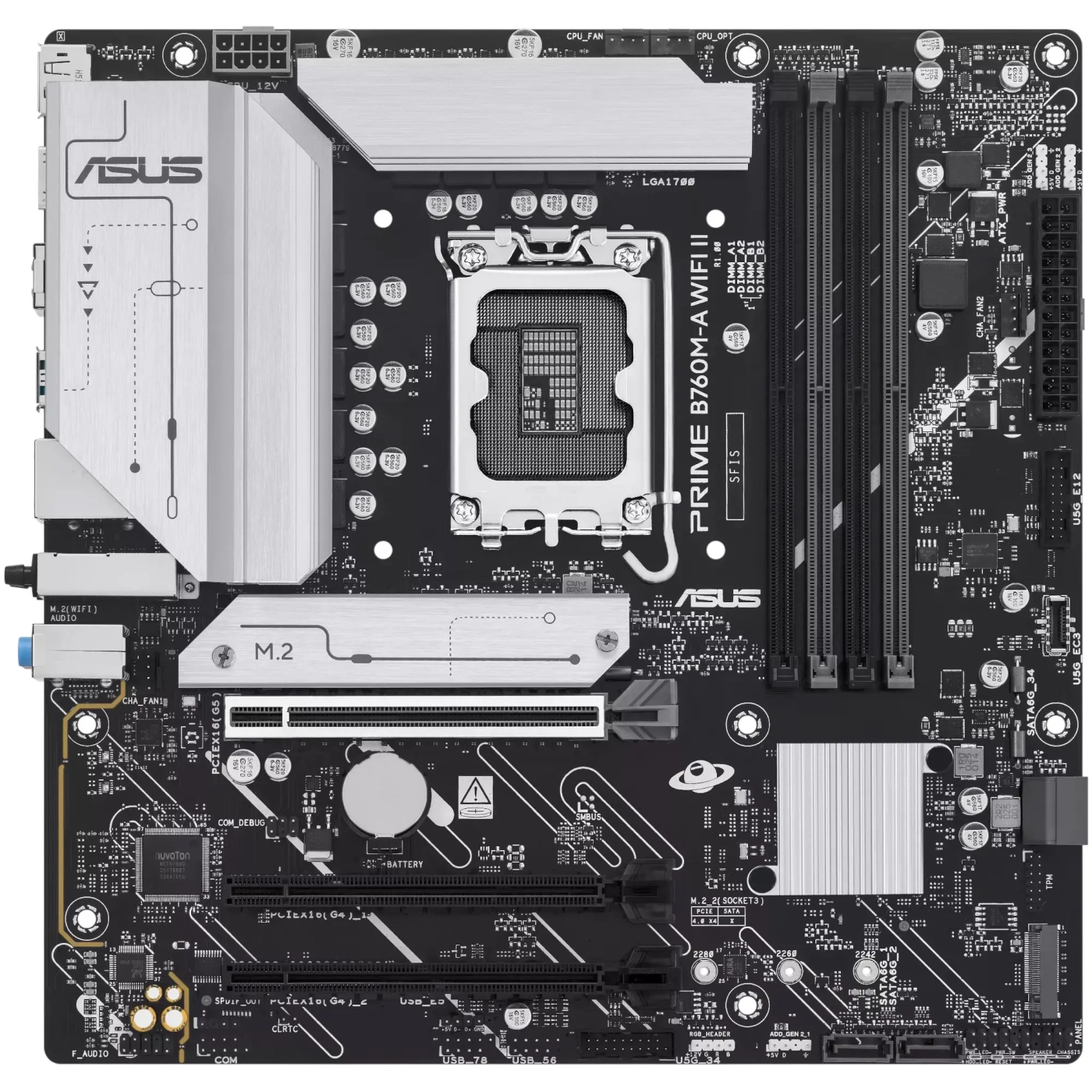Купити Материнська плата ASUS PRIME B760M-A WIFI II - фото 2