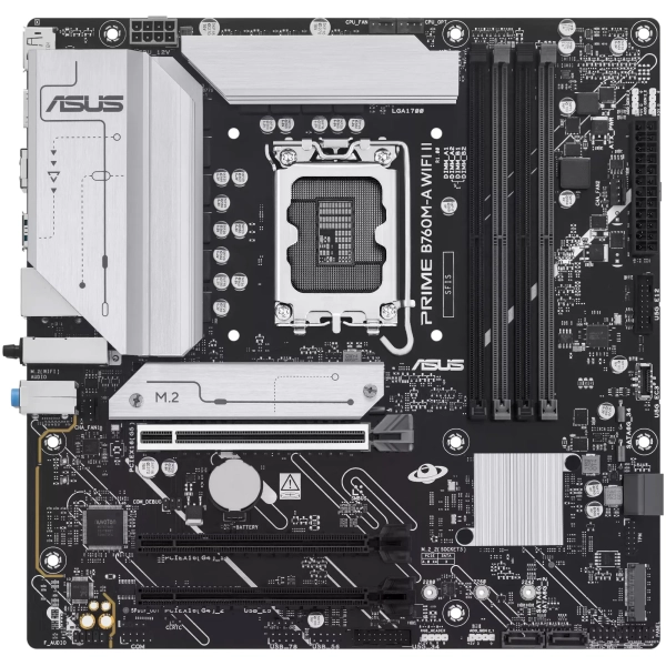 Купити Материнська плата ASUS PRIME B760M-A WIFI II - фото 2