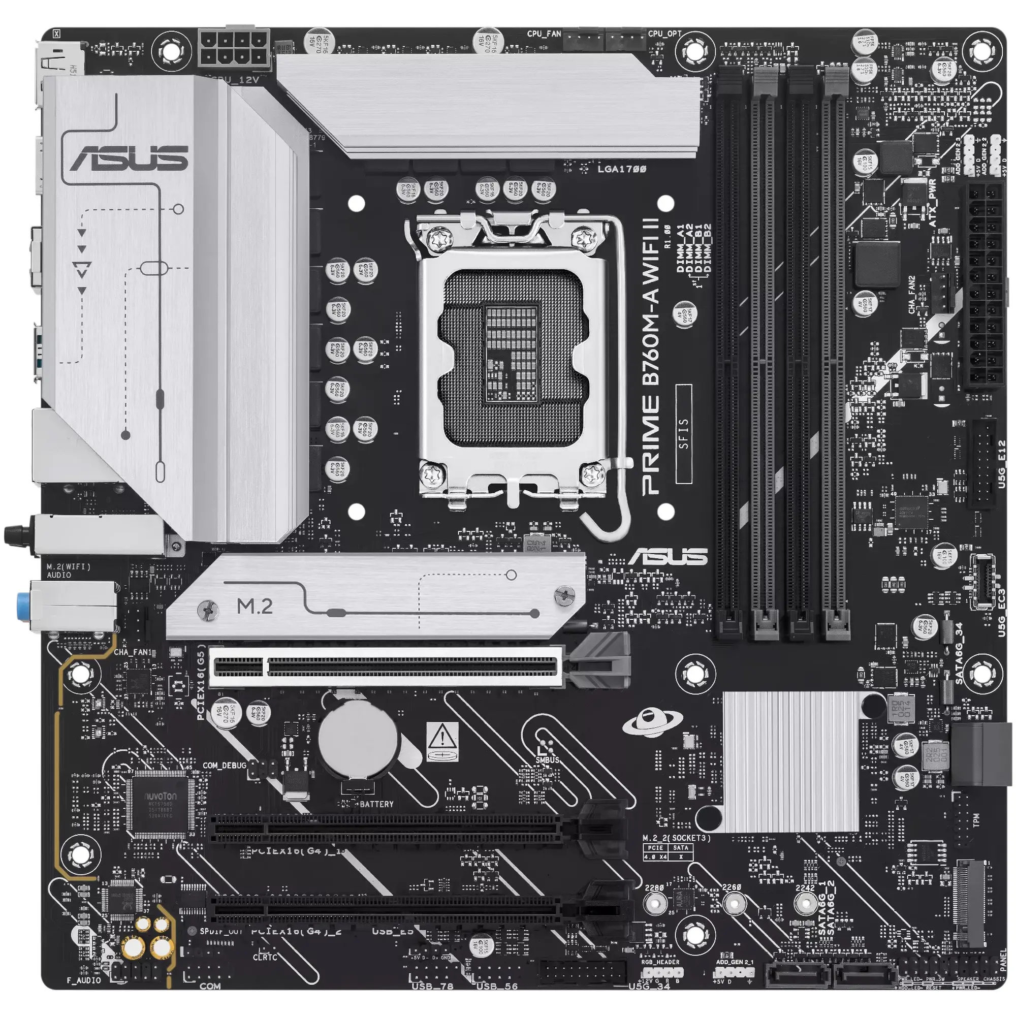 Купити Материнська плата ASUS PRIME B760M-A WIFI II - фото 2