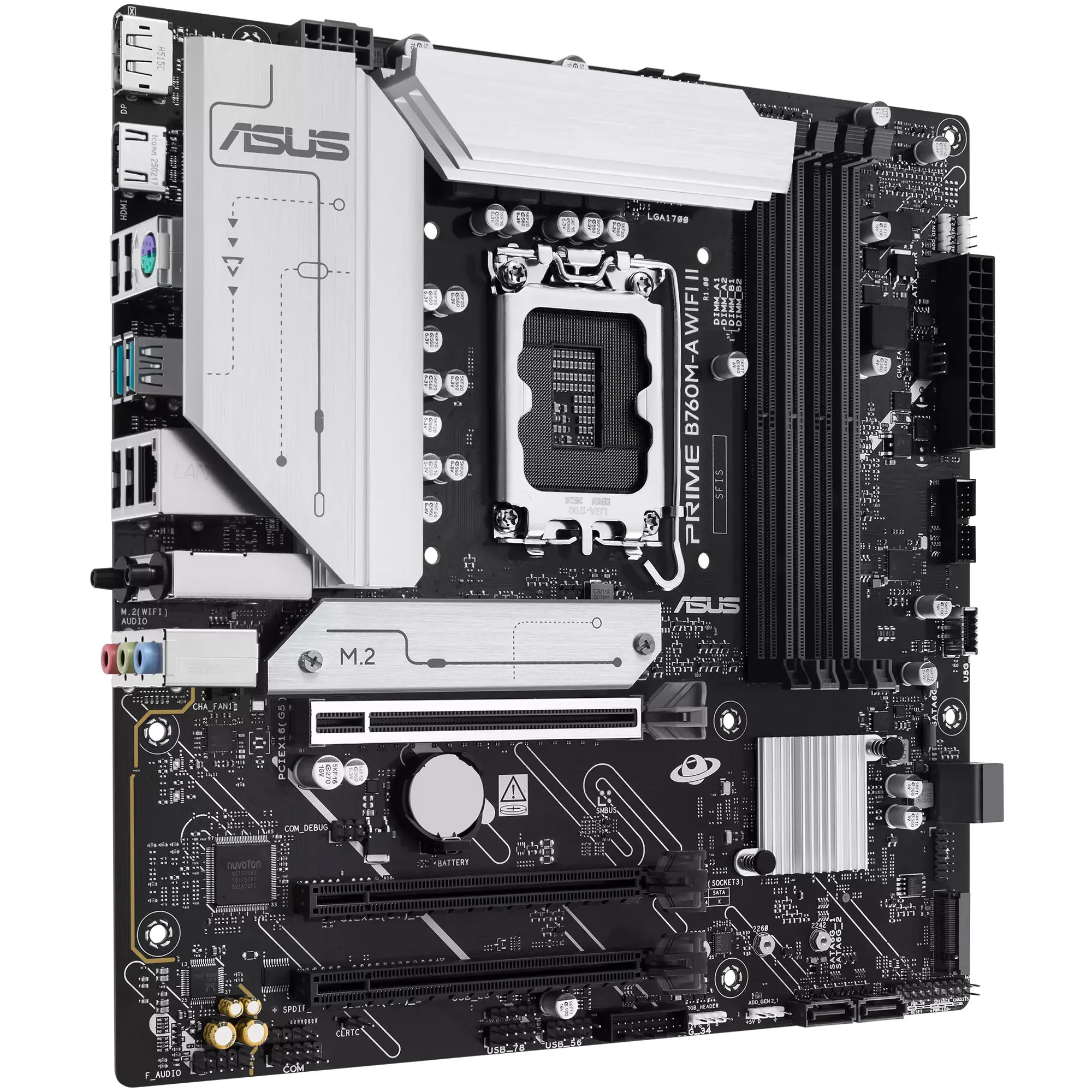 Купити Материнська плата ASUS PRIME B760M-A WIFI II - фото 3