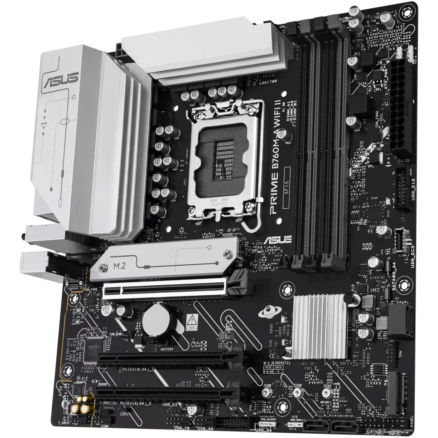 Купити Материнська плата ASUS PRIME B760M-A WIFI II - фото 5