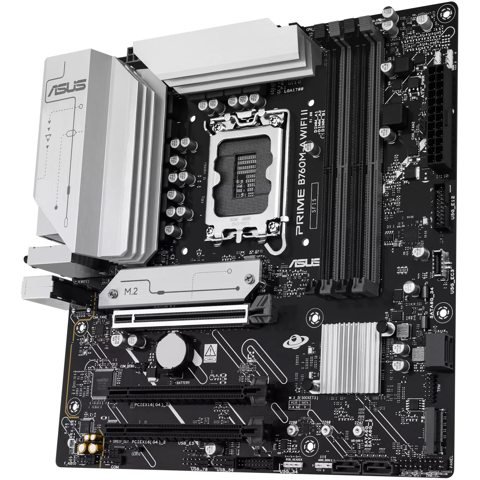 Купити Материнська плата ASUS PRIME B760M-A WIFI II - фото 5
