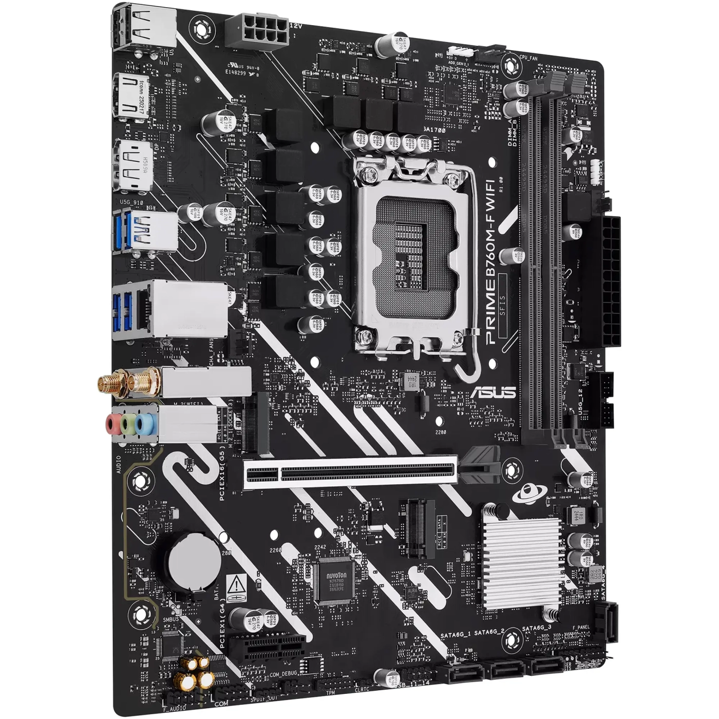 Купити Материнська плата ASUS PRIME B760M-F WIFI - фото 3