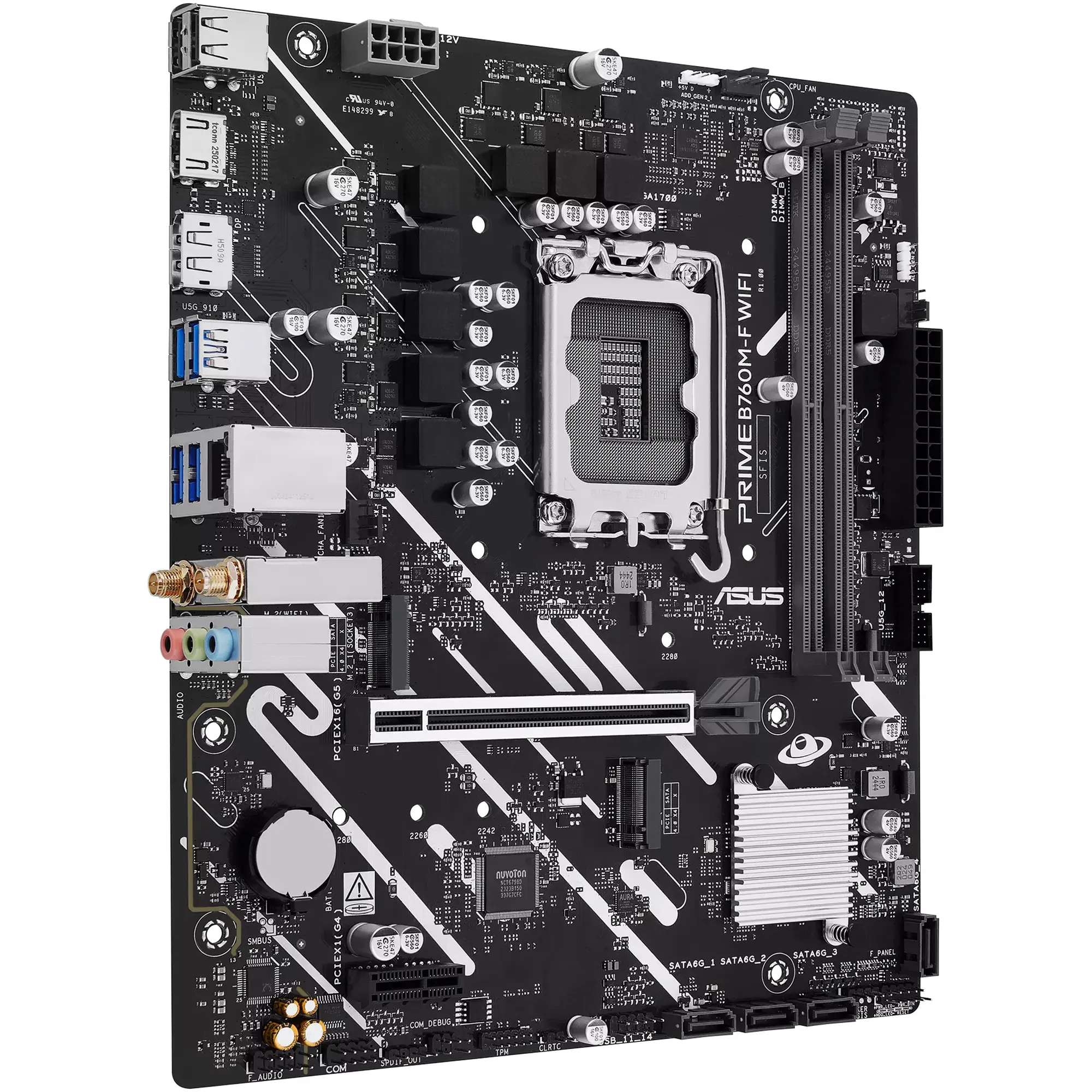 Купити Материнська плата ASUS PRIME B760M-F WIFI - фото 3
