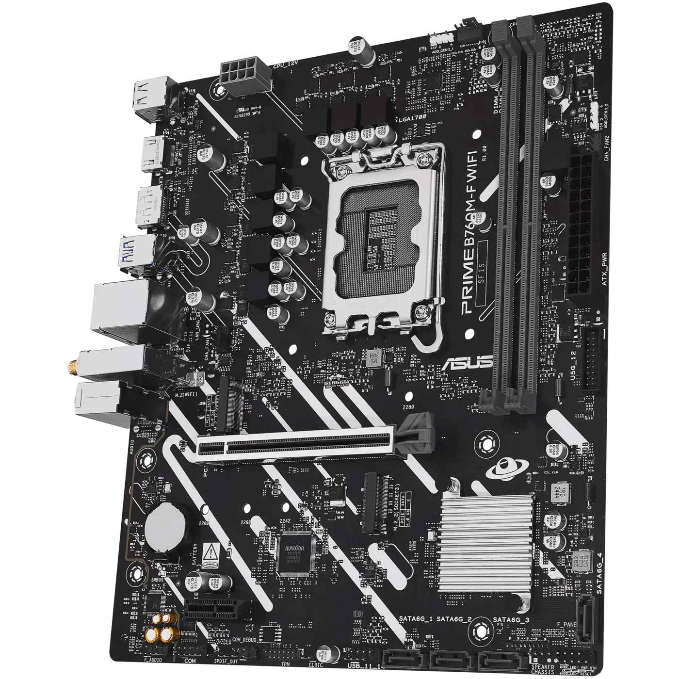 Купити Материнська плата ASUS PRIME B760M-F WIFI - фото 5