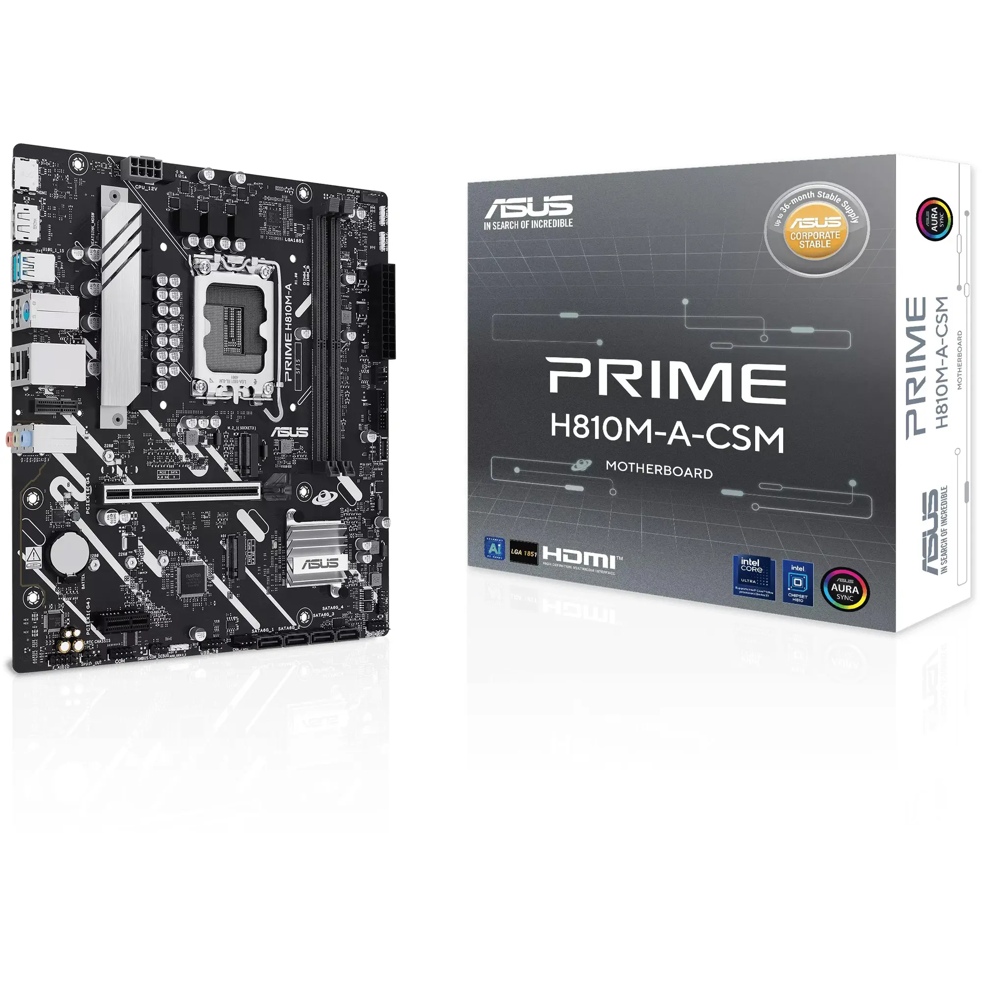 Купити Материнська плата ASUS PRIME H810M-A-CSM - фото 1