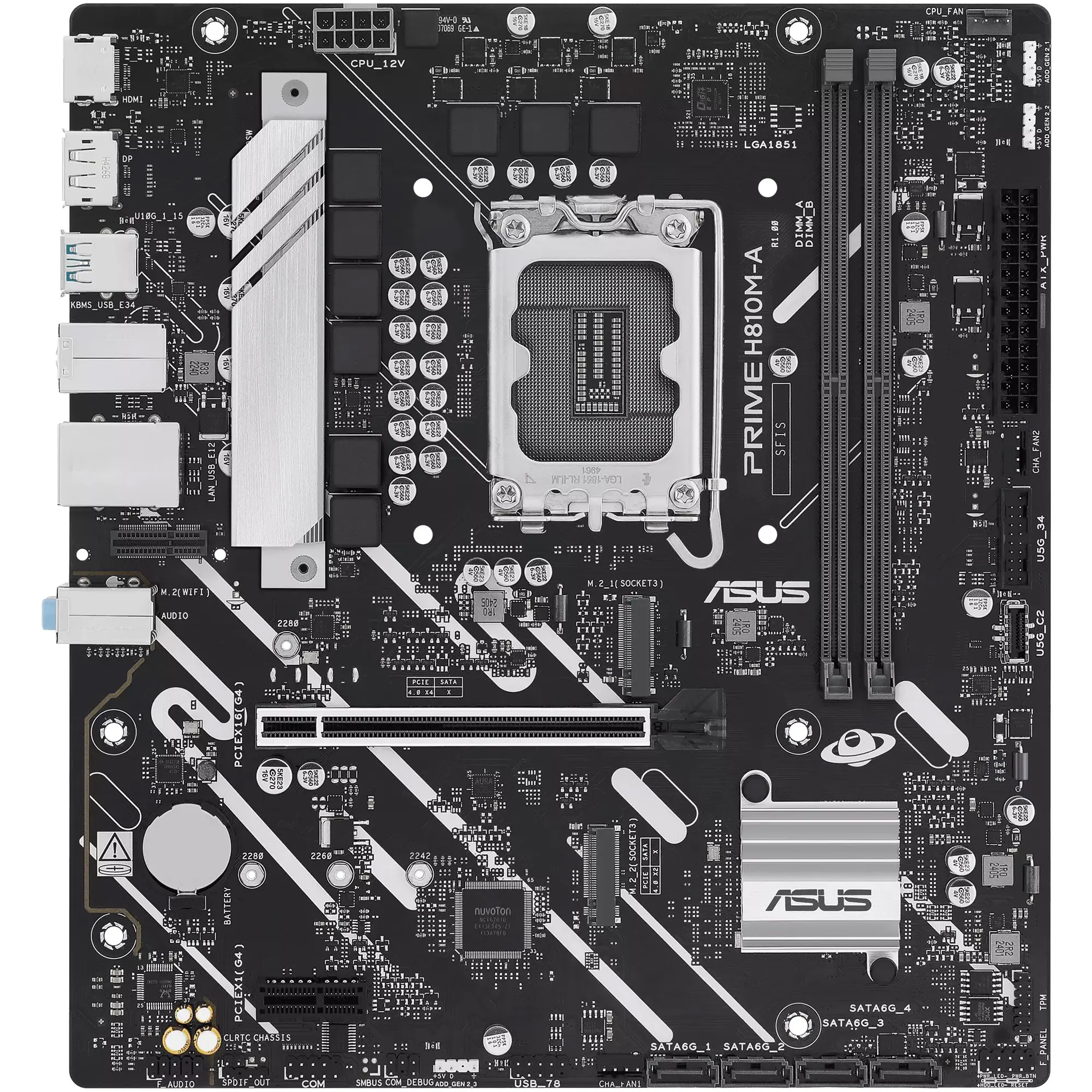 Купити Материнська плата ASUS PRIME H810M-A-CSM - фото 2