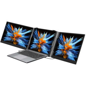 Купити Монітор портативний 14" Blackview DCM6 Dual Grey (BVSCEDCM6GR) - фото 1