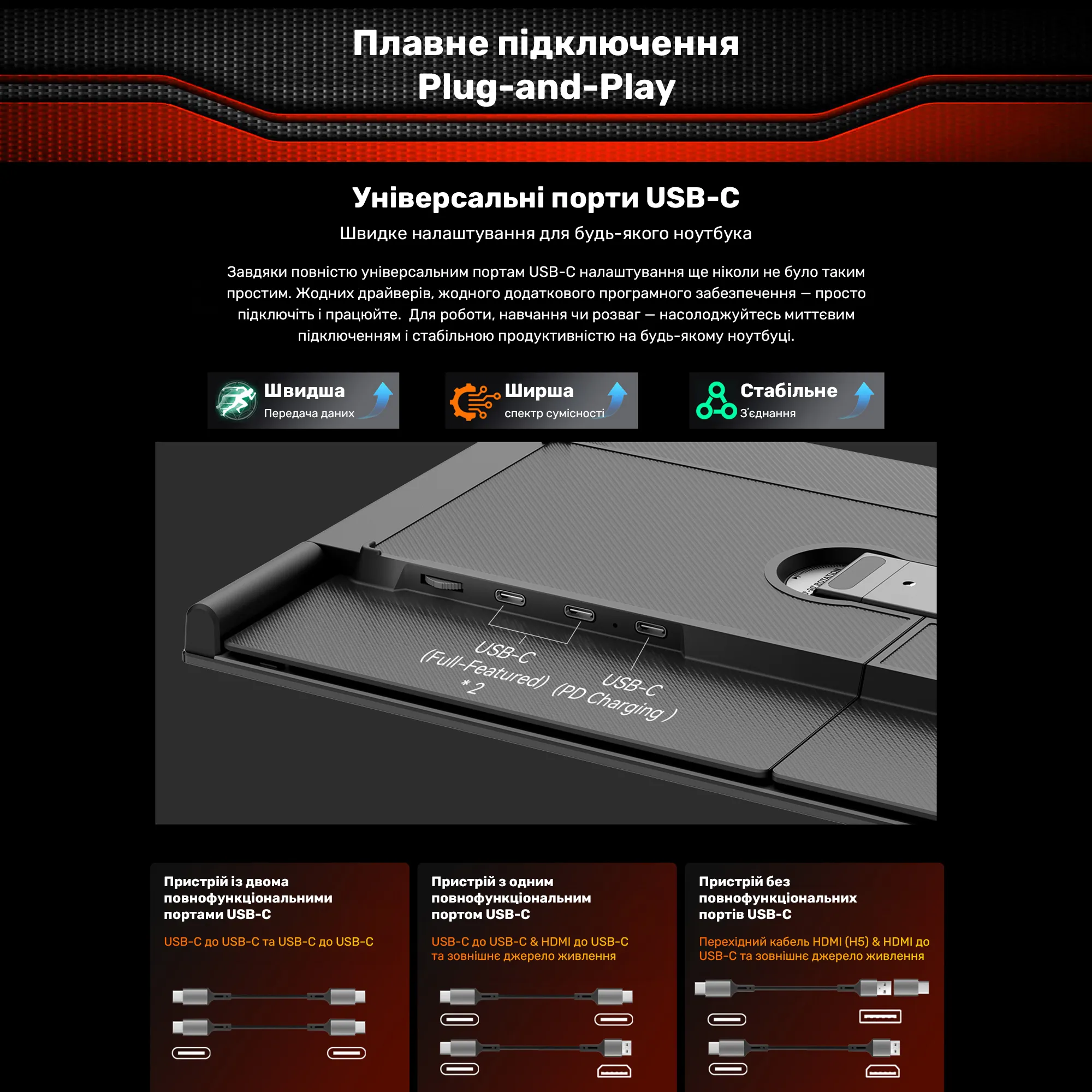 Купить Монитор портативный 14" Blackview DCM6 Dual Grey (BVDCM6) - фото 11
