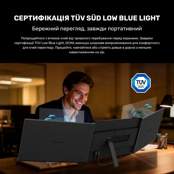 Купить Монитор портативный 14" Blackview DCM6 Dual Grey (BVDCM6) - фото 13