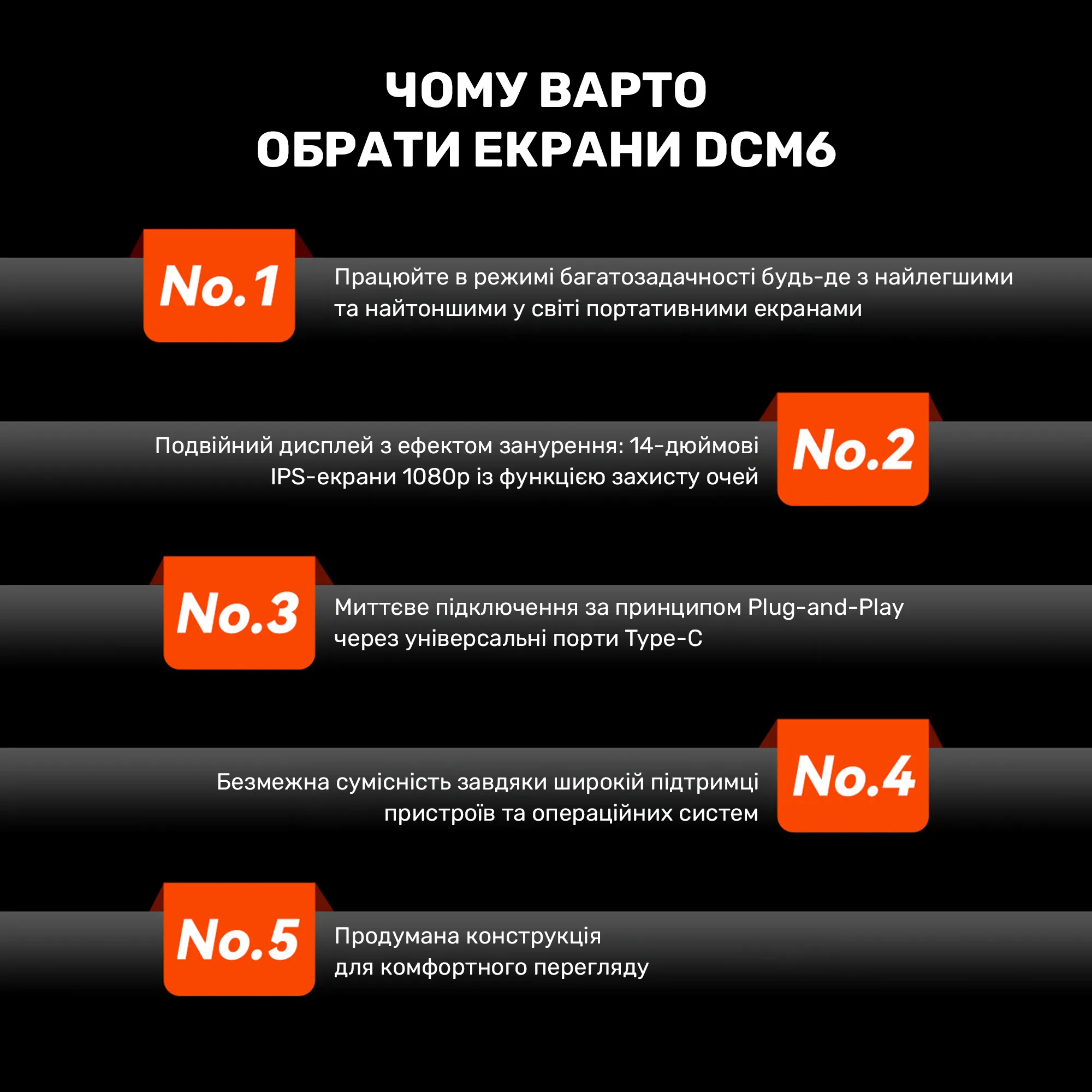 Купить Монитор портативный 14" Blackview DCM6 Dual Grey (BVDCM6) - фото 17