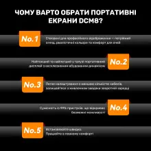 Купить Монитор портативный 15.3" Blackview DCM8 Dual Grey (BVDCM8) - фото 8