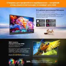 Купить Монитор портативный 15.3" Blackview DCM8 Dual Grey (BVDCM8) - фото 10