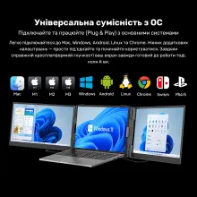 Купить Монитор портативный 15.3" Blackview DCM8 Dual Grey (BVDCM8) - фото 18