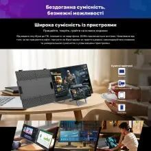 Купить Монитор портативный 14" Blackview SCM6 Single Grey (BVSCM6) - фото 16