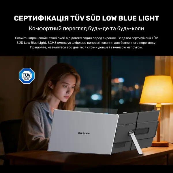 Купить Монитор портативный 15.3" Blackview SCM8 Single Grey (BVSCM8) - фото 13