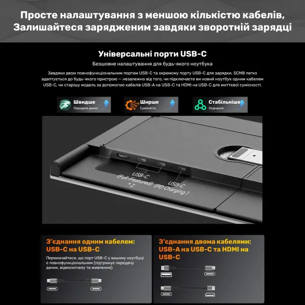 Купить Монитор портативный 15.3" Blackview SCM8 Single Grey (BVSCM8) - фото 16