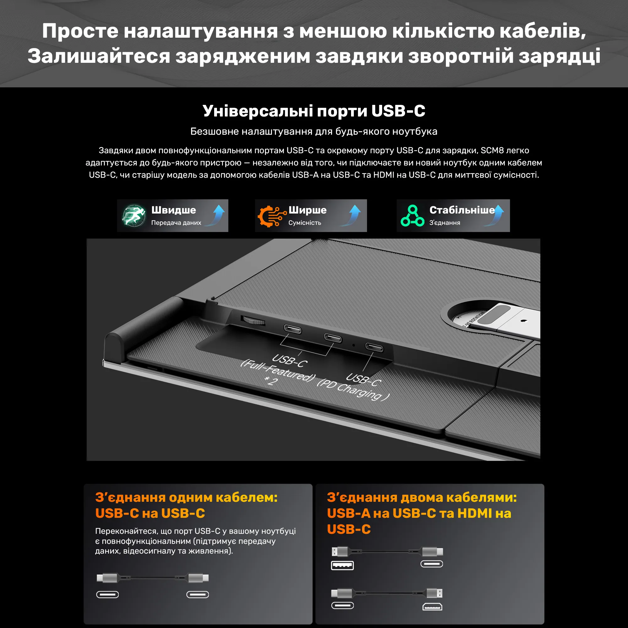 Купить Монитор портативный 15.3" Blackview SCM8 Single Grey (BVSCM8) - фото 16