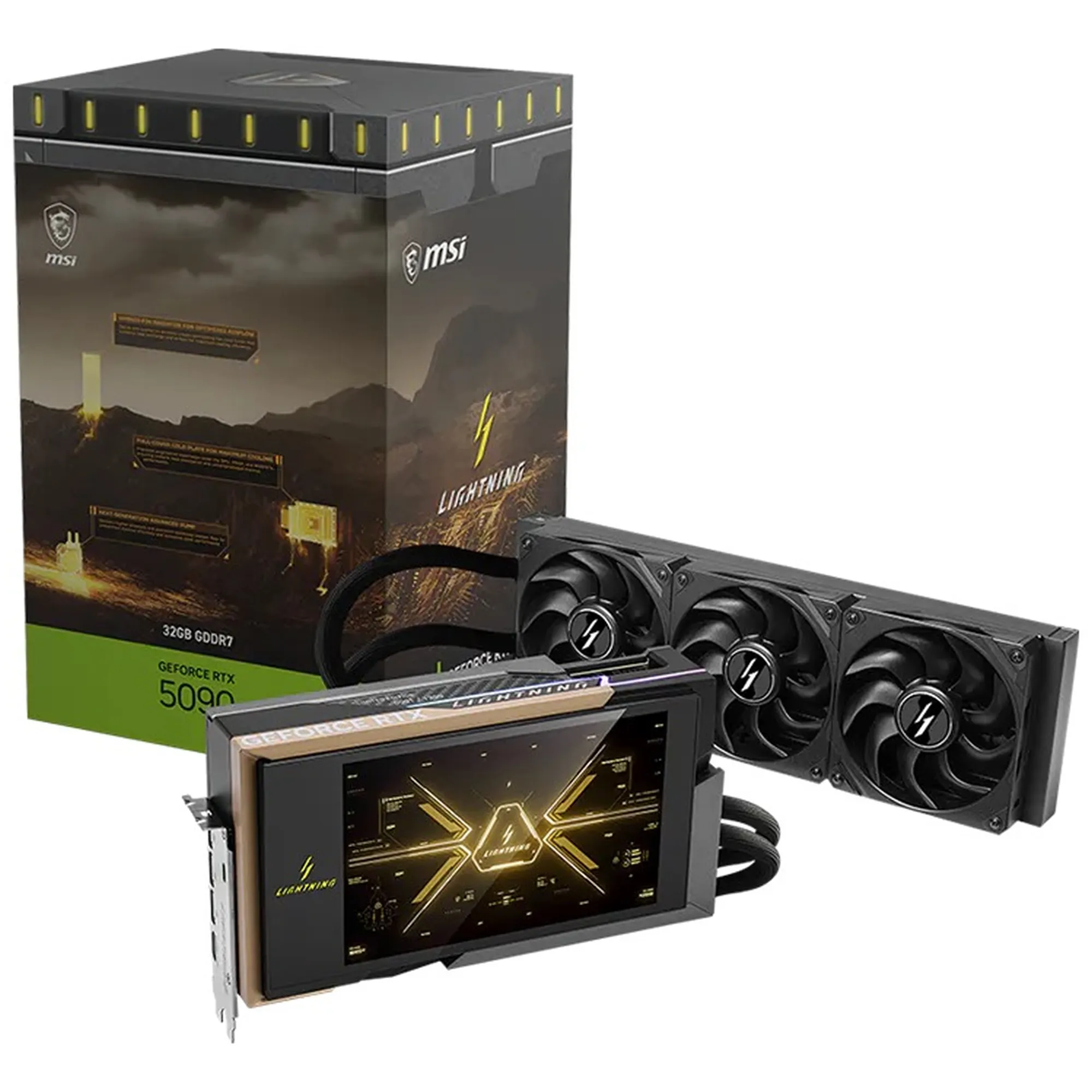 Купить Видеокарта MSI Nvidia GeForce RTX 5090 LIGHTNING X 32G (G5090-32LX) - фото 5